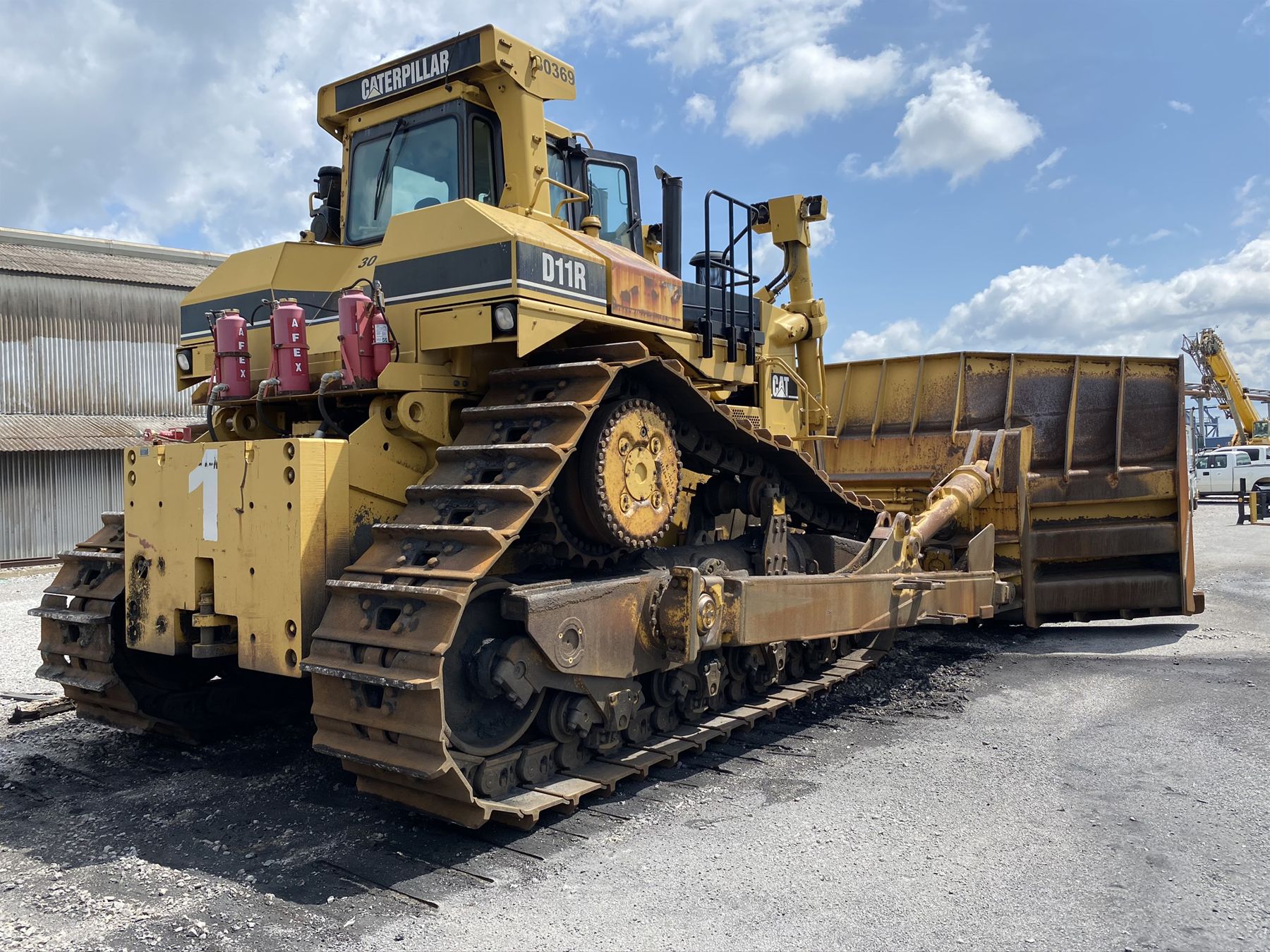 CATERPILLAR D11R Dozer / Crawler Tractor J.M. Wood Auction Company, Inc.