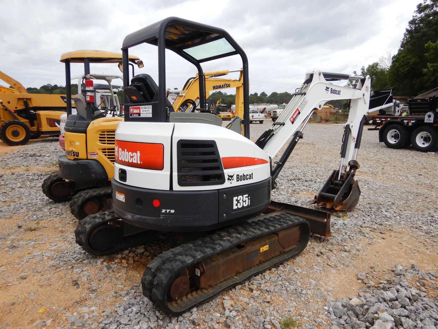 2017 BOBCAT E35I Excavator Mini J.M. Wood Auction Company, Inc.