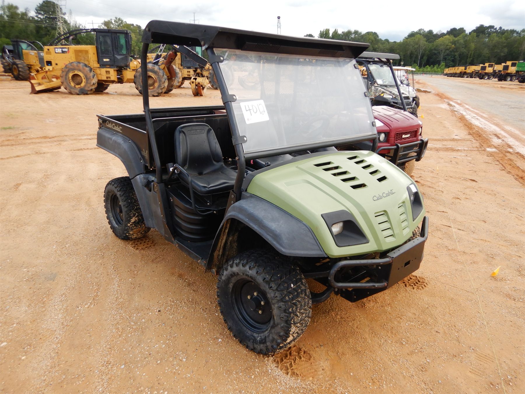 2008 CUB CADET VOLUNTEER ATV / UTV / Cart J.M. Wood Auction Company, Inc.