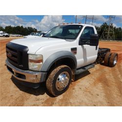 2008 FORD F550 Cab and Chassis Truck