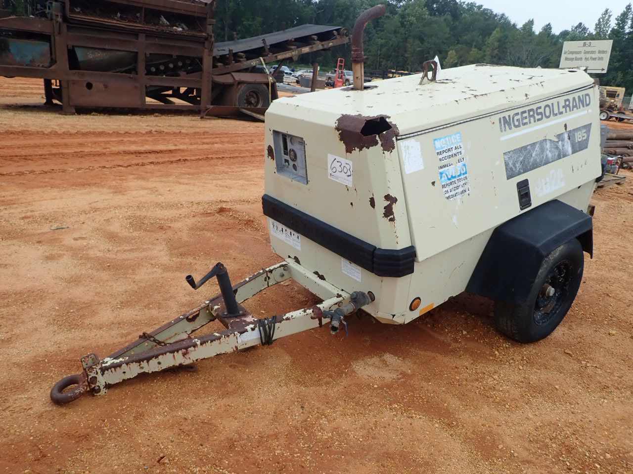 INGERSOLL RAND P185WJD Air Compressor