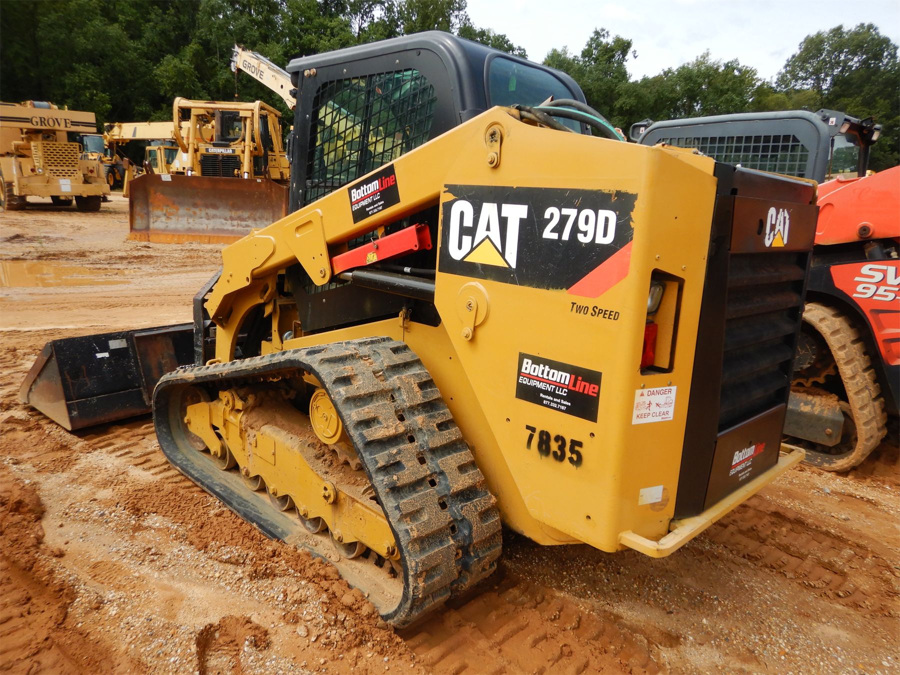 2016 CATERPILLAR 279D Skid Steer Loader - Crawler