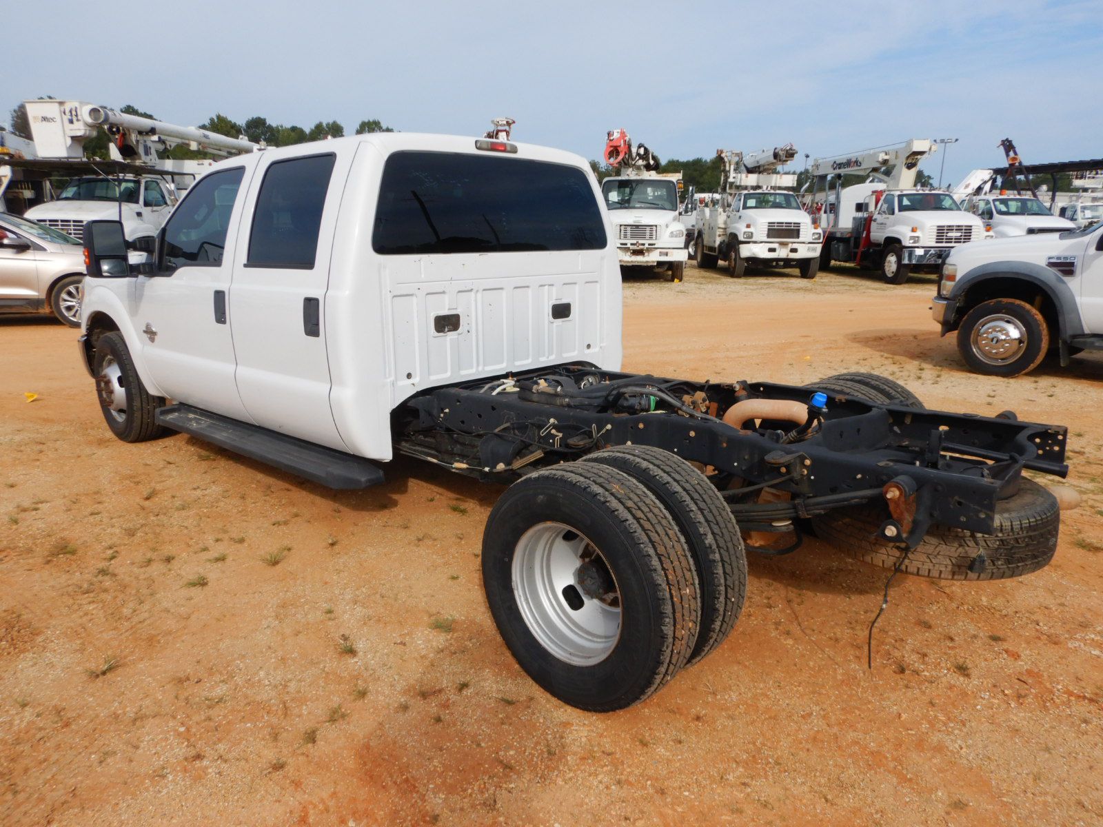 2012 FORD F350 Cab and Chassis Truck J.M. Wood Auction Company, Inc.