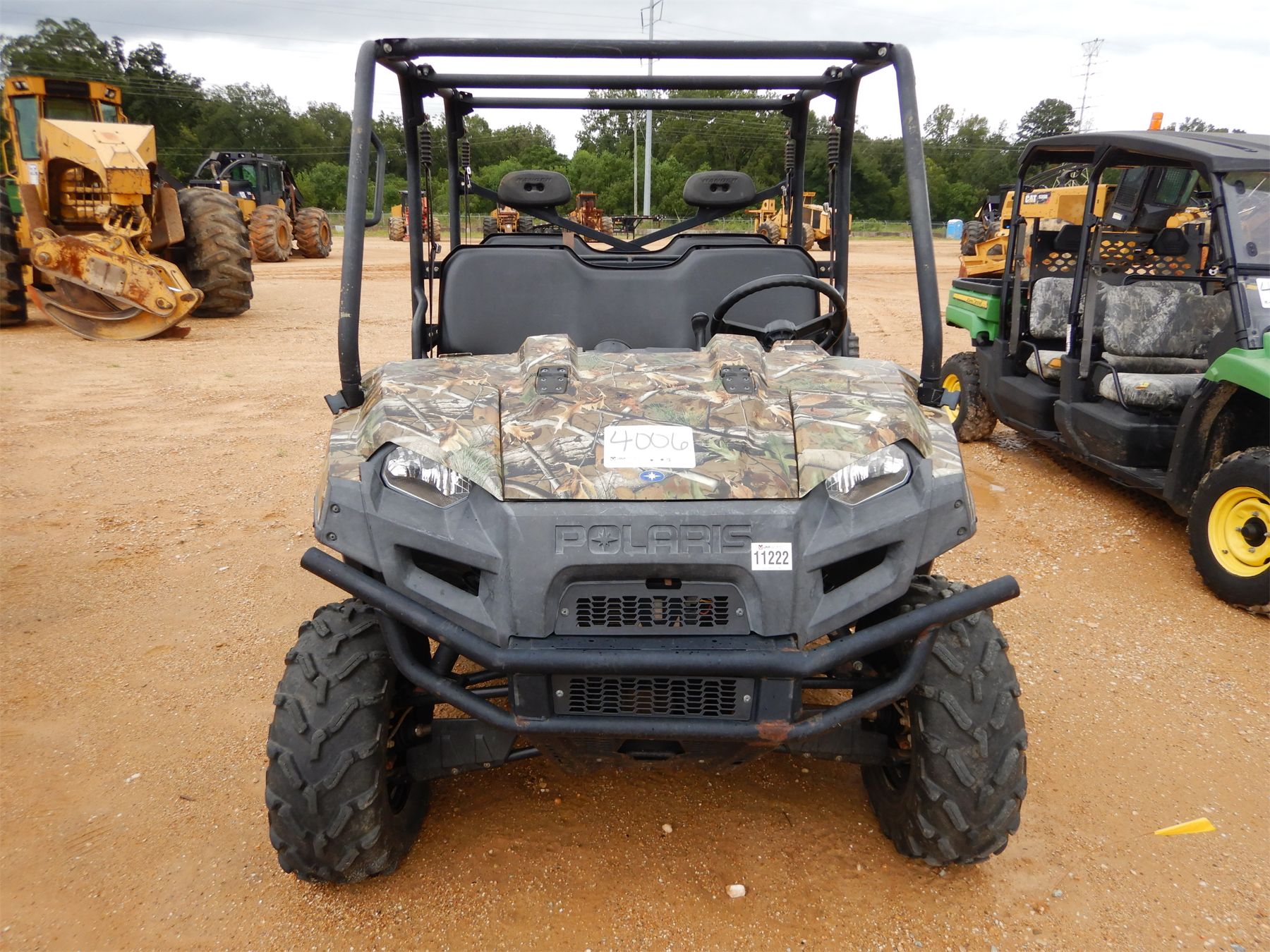 2011 POLARIS RANGER ATV / UTV / Cart - J.M. Wood Auction Company, Inc.