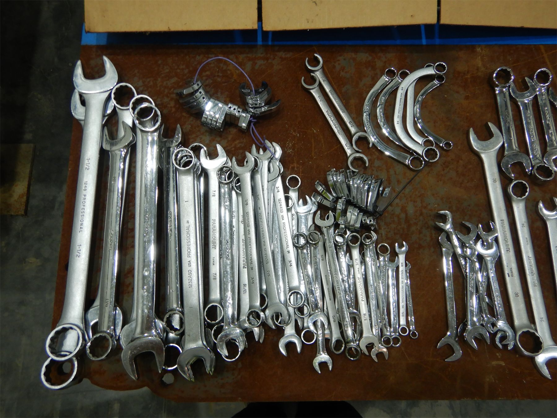 SNAPON, PROTO, PARAMOUNT WRENCHES Tool J.M. Wood Auction Company, Inc.