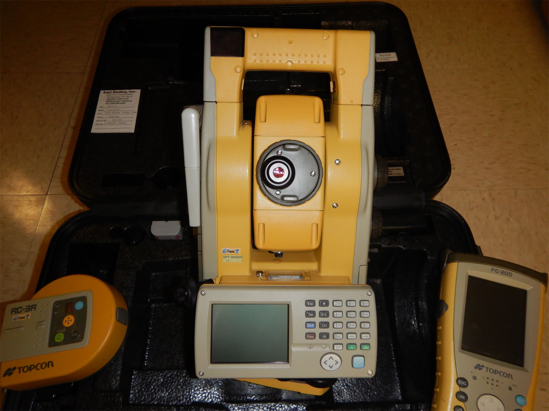 TOPCON GPT-9005A Surveying Robotic Total Station Survey Equipment