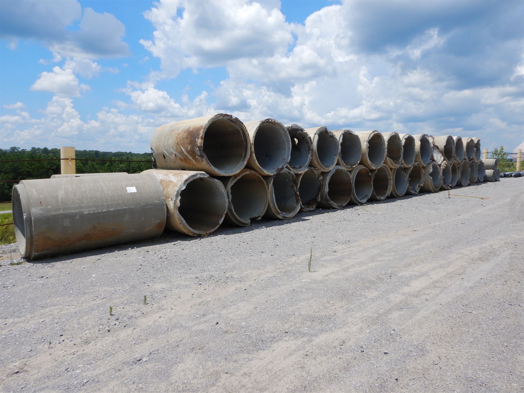 CONCRETE CULVERTS (USED) Pipe J.M. Wood Auction Company, Inc.
