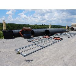 36" POLY/ SPILLWAY PARTS Pipe
