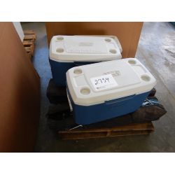 COLMAN  COOLERS/ POP-UP TENTS Shop Equipment