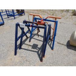 METAL SAW HORSES Shop Equipment