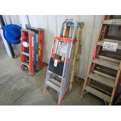 LOUISVILLE ALUMINUM STEP LADDER Shop Equipment