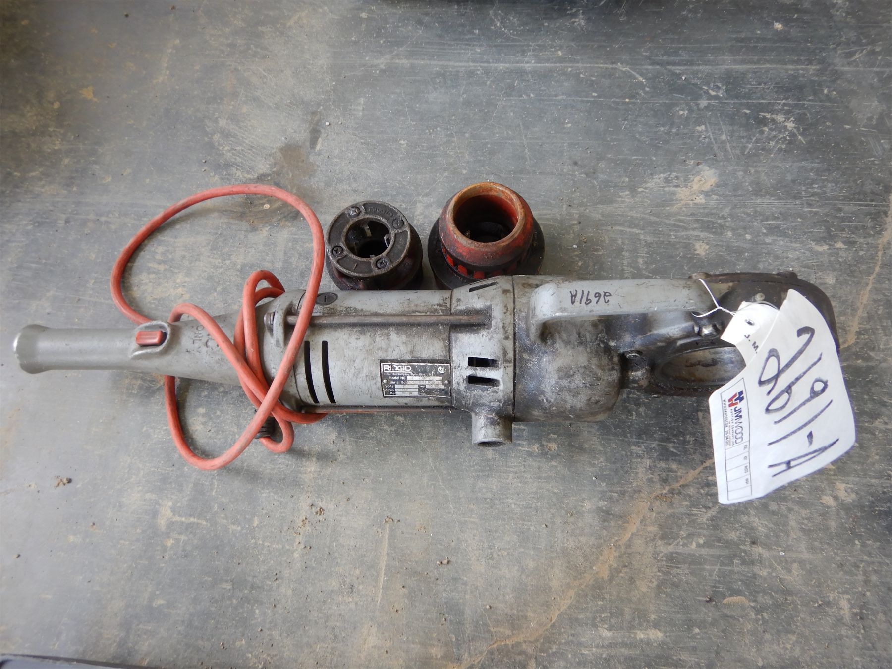 RIDGID 70012 PIPE THREADER Tool