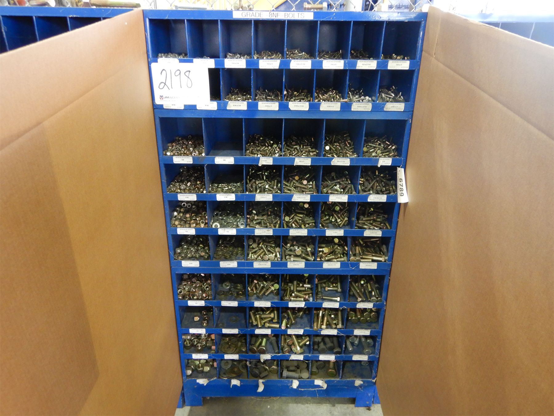 METAL BOLT BIN Shop Equipment