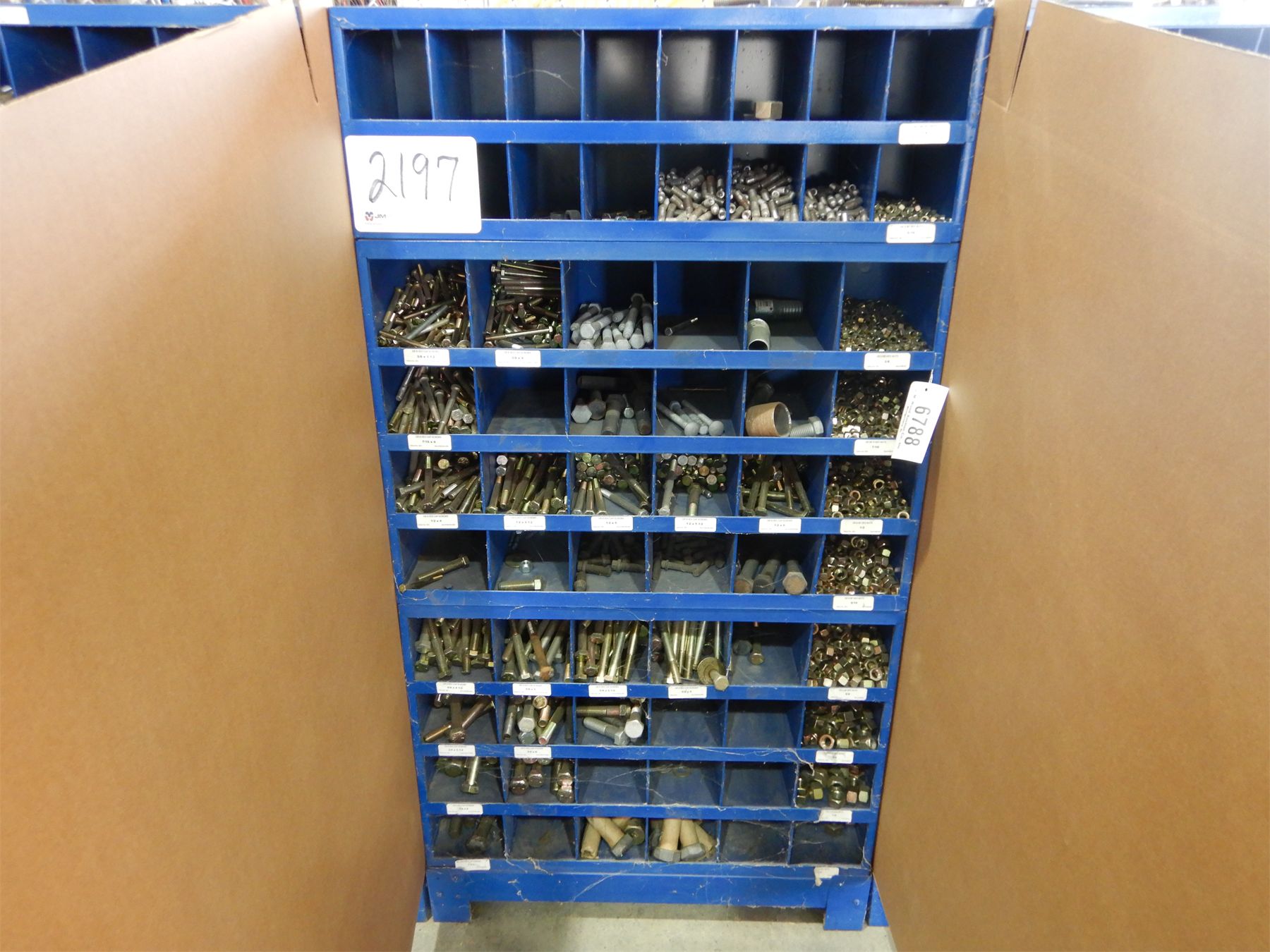 METAL BOLT BIN Shop Equipment