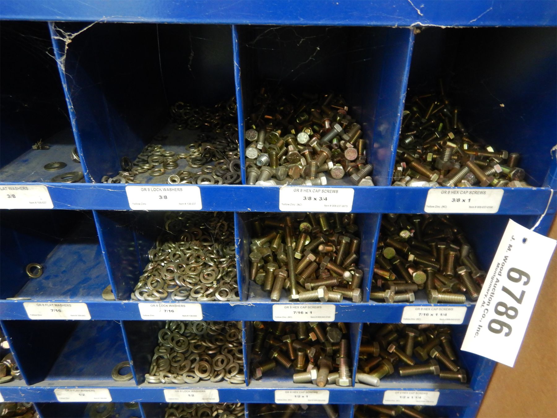 METAL BOLT BIN Shop Equipment