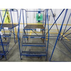 COTTERMAN ROLLING LADDER Shop Equipment