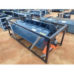 TMG INDUSTRIAL TMG-SRT72  ROTARY TILLER Skid Steer Attachment