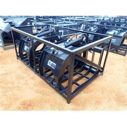 TMG INDUSTRIAL TMG-SG72 72" GRAPPLE Skid Steer Attachment