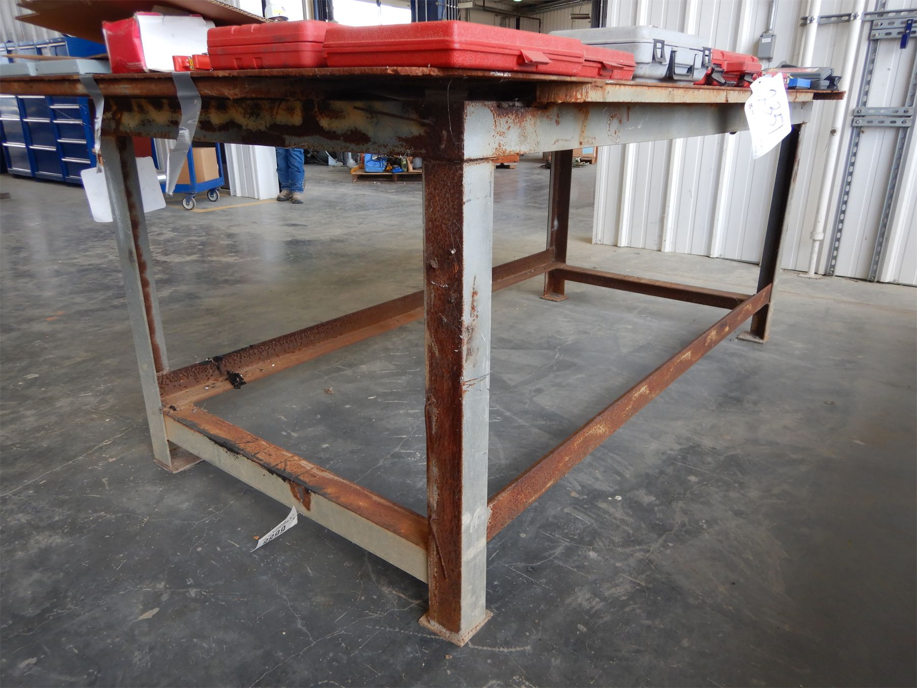 METAL SHOP TABLE Shop Equipment