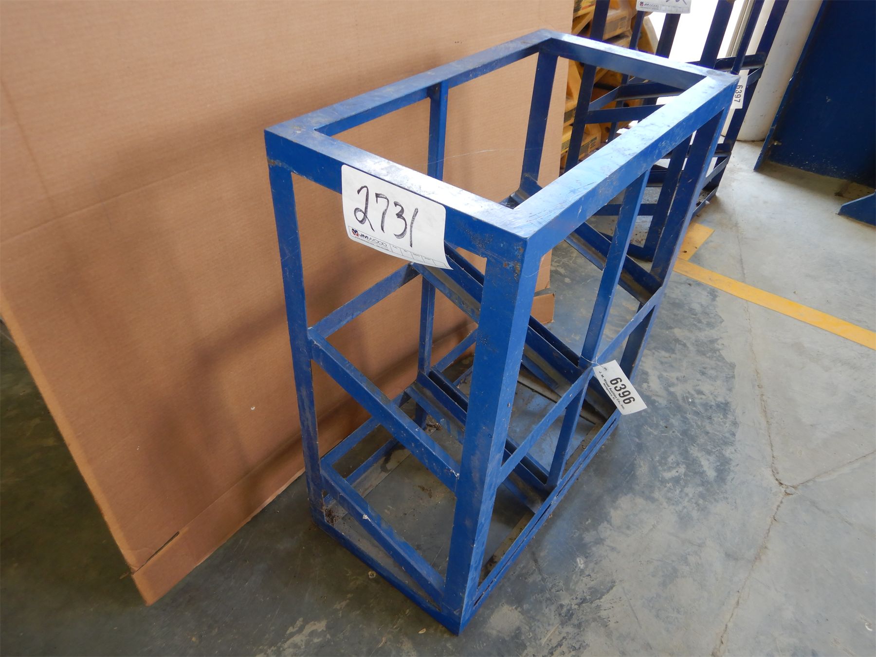 Wheel Chock Rack Shop Equipment - J.M. Wood Auction Company, Inc.