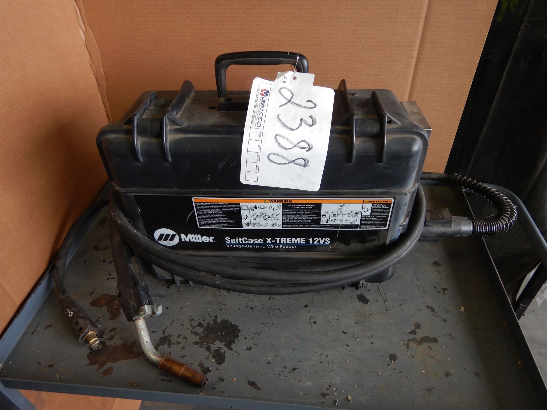 MILLER Extreme 12VS Welding Equipment J.M. Wood Auction Company, Inc.