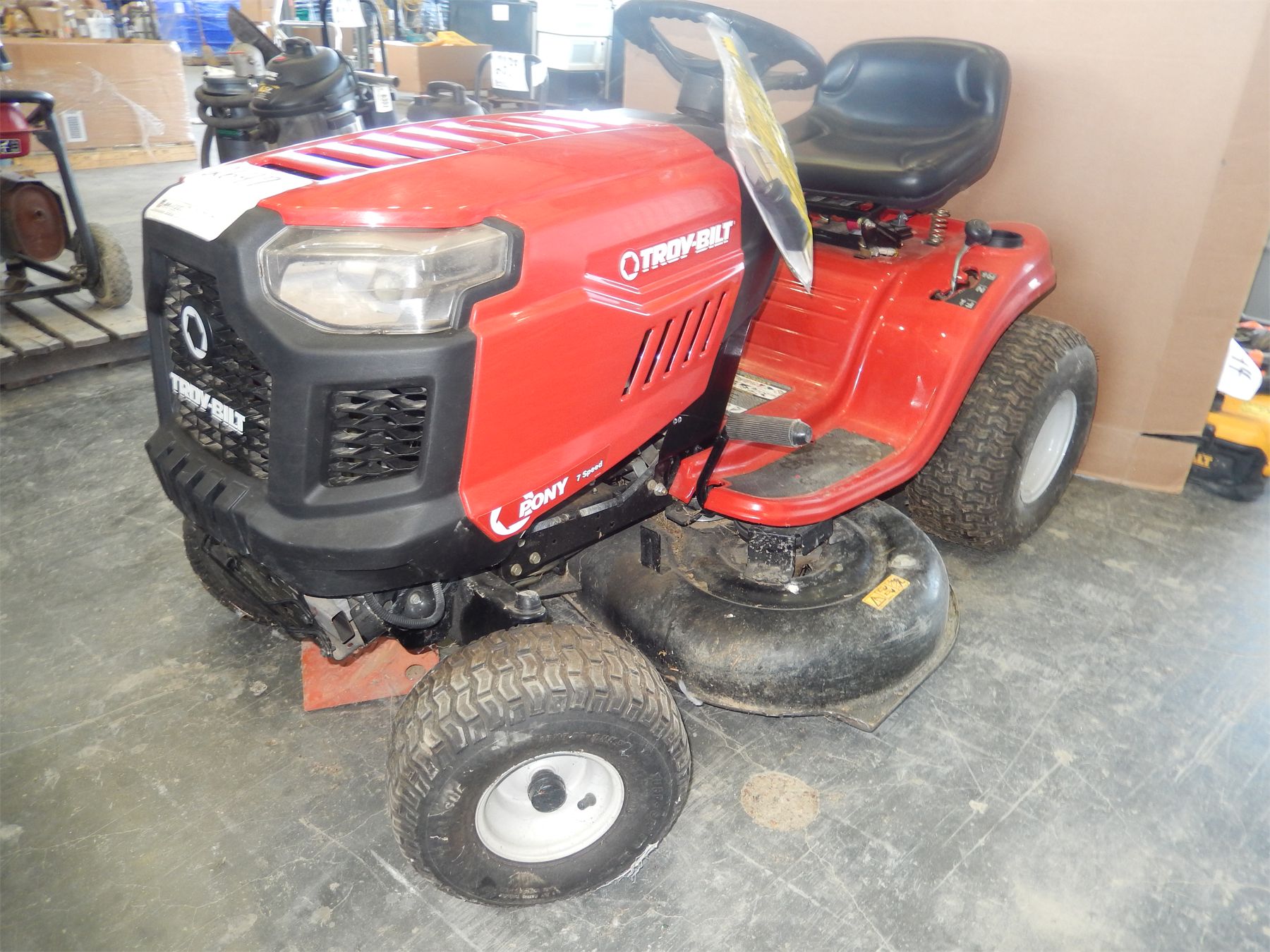 TROY BILT Lawn Mower Mowing Equipment J.M. Wood Auction Company, Inc.