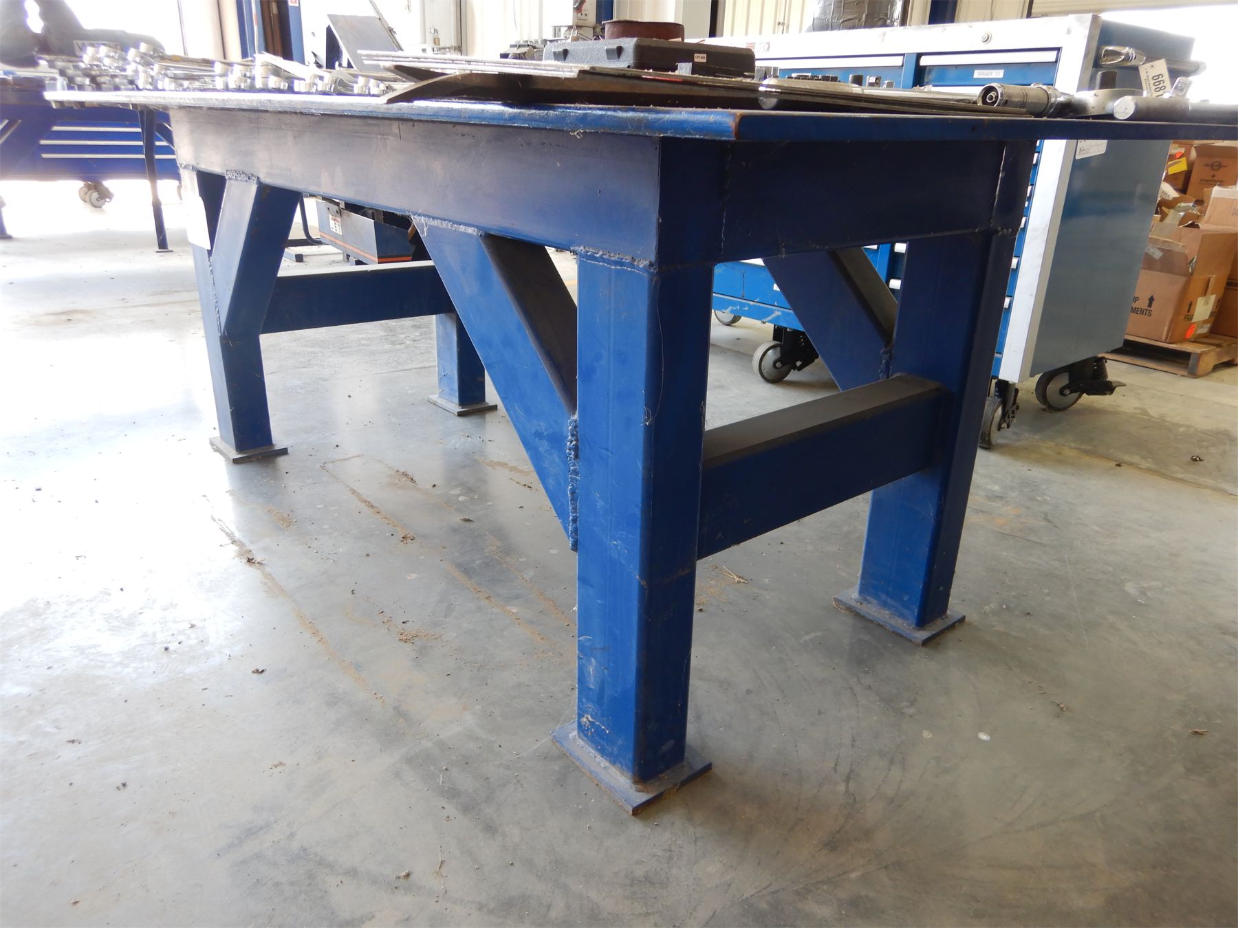 Metal Table Shop Equipment