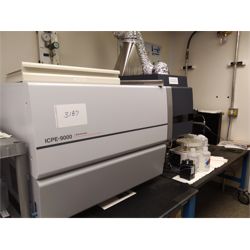 Shimadzu ICPE-9000 Plasma Atomic Emission Spectrometer with Eyela CA-1115 Recirculating Bath