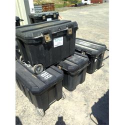 4 - Utility Storage Tote 18" x 34"L x 20 1/2" D Miscellaneous
