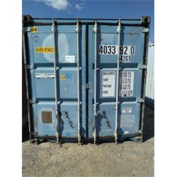 40' Conex metal & wooden shelves Miscellaneous