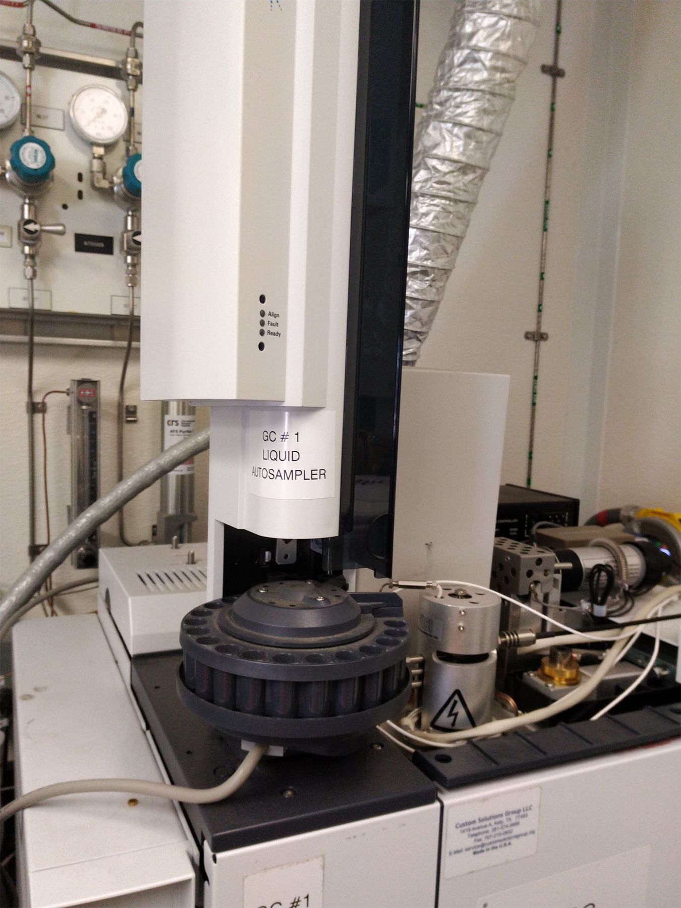 Agilent 7890B Gas Chromatograph with G4513A Liquid Autosampler and