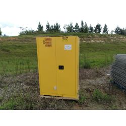UNLINE Model# H-2219M-Y FLAMMABLE STORAGE CABINET 65"H X 43W X 34DEPTH Miscellaneous