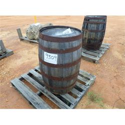 WOODEN WHISKEY BARREL  Miscellaneous