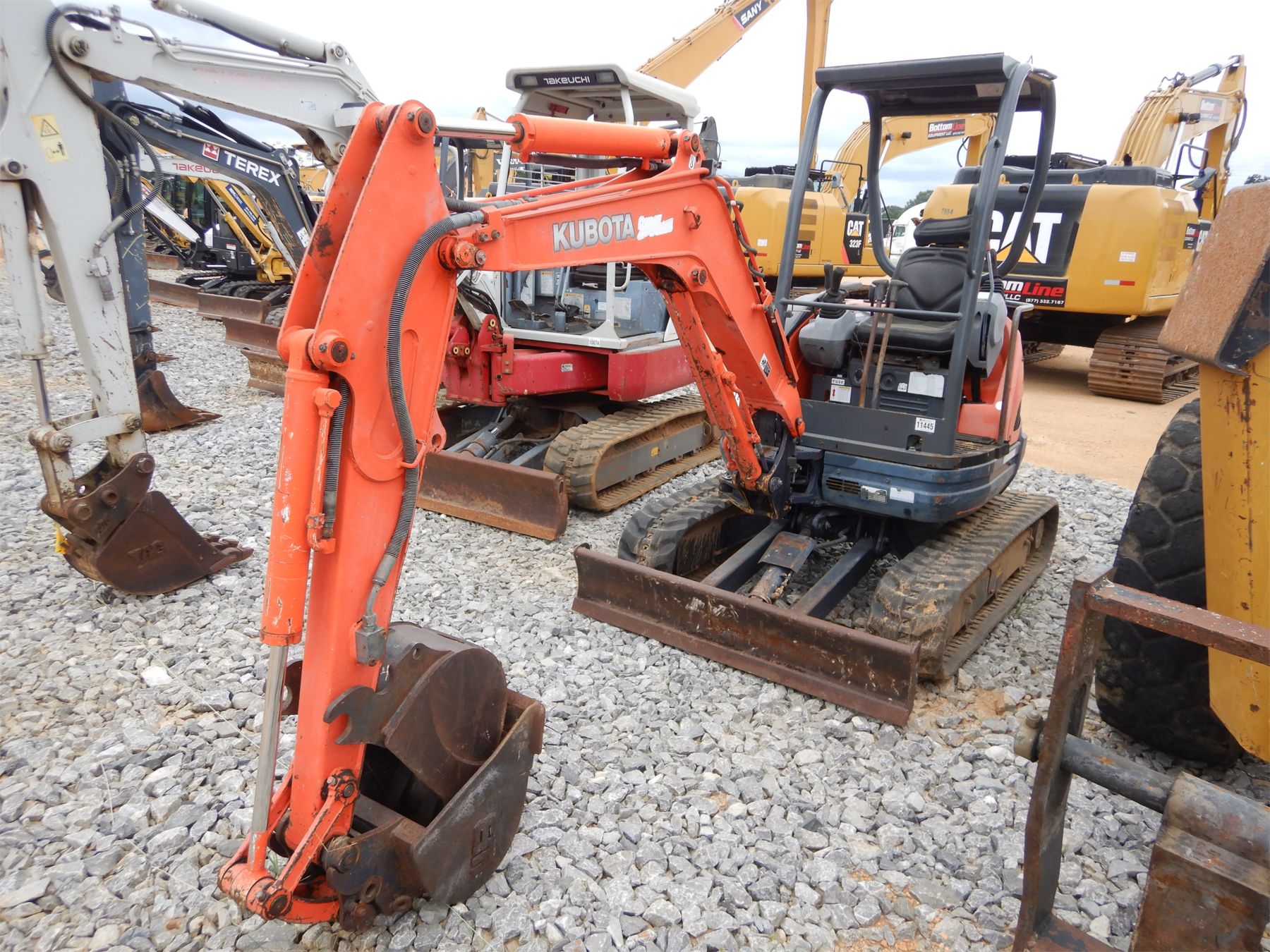 2006 KUBOTA U25 Excavator Mini J M Wood Auction Company Inc 2006-kubota-u25-excavator-mini-j-m-wood-auction-company-inc