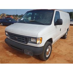 2003 FORD E250 Box Truck / Cargo Van