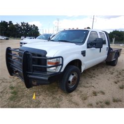 2009 FORD F350 Flatbed Truck