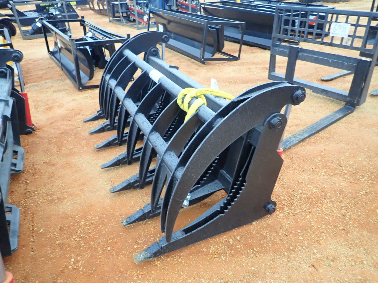 ROOT RAKE Skid Steer Attachment
