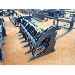 ROOT RAKE Skid Steer Attachment