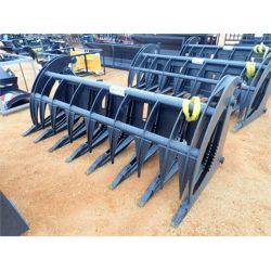 ROOT RAKE Skid Steer Attachment