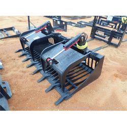 ROOT RAKE Skid Steer Attachment