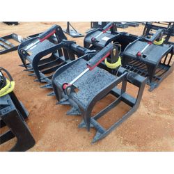 ROOT RAKE Skid Steer Attachment