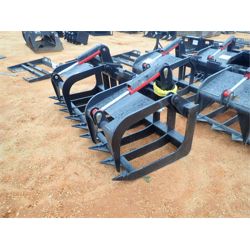 ROOT RAKE Skid Steer Attachment