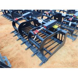 72" ROCK RAKE Skid Steer Attachment