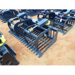 72" ROCK BUCKET Skid Steer Attachment