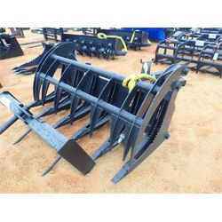 66" ROOT RAKE Skid Steer Attachment