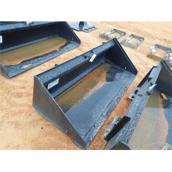 72" LOW PROFILE BUCKET Skid Steer Attachment