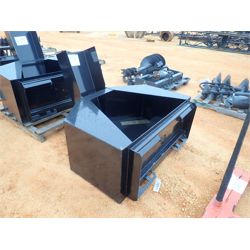 CONCRETE DUMP BOX  Skid Steer Attachment
