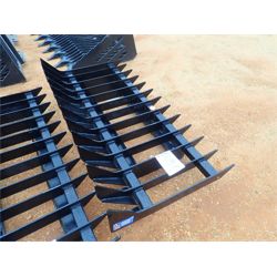 ROOT RAKE Skid Steer Attachment