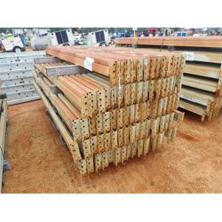 (1)  BUNDLE PALLET RACK CROSS BEAMS Miscellaneous