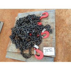 (1) PALLET CHAIN W/HOOKS Miscellaneous